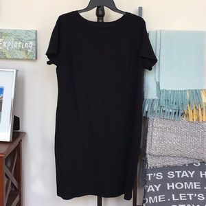 Black t-shirt dress by Ava and Viv